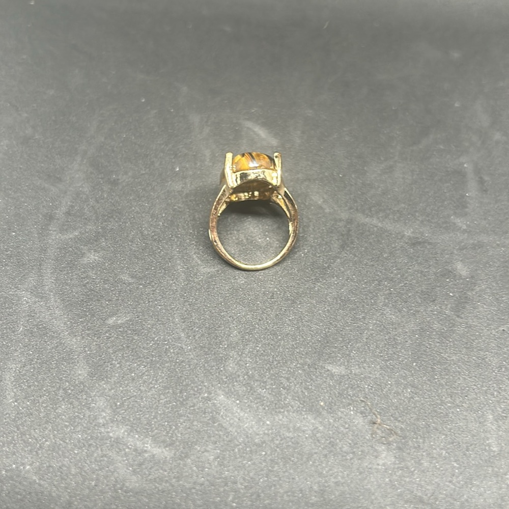 Tiger eye ring - Picture 3 of 4